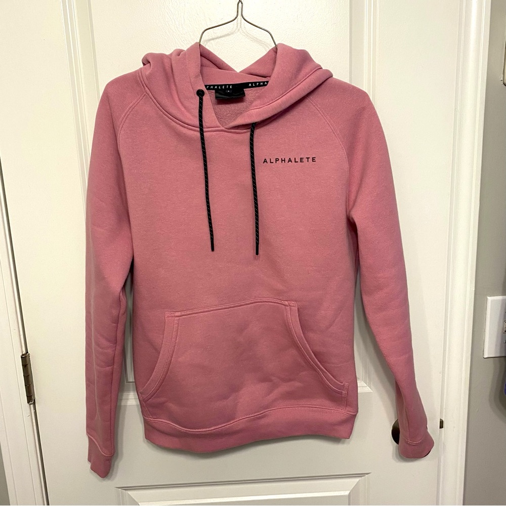 Mauve pink hoodie